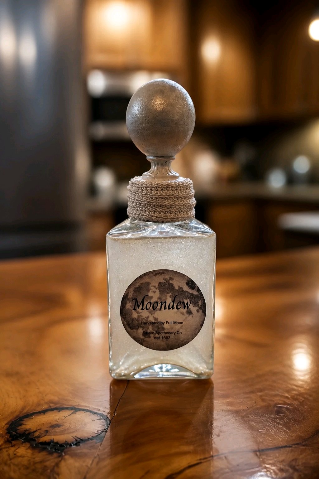 Moon Dew Potion Bottle – Handmade Halloween Decor